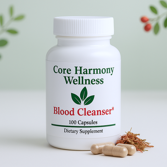 Blood Cleanser Herbal Bottle - Natural Blood Detox Formula
