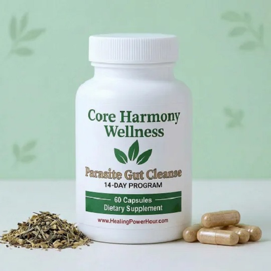 Parasite Gut Cleanse Supplement Bottle