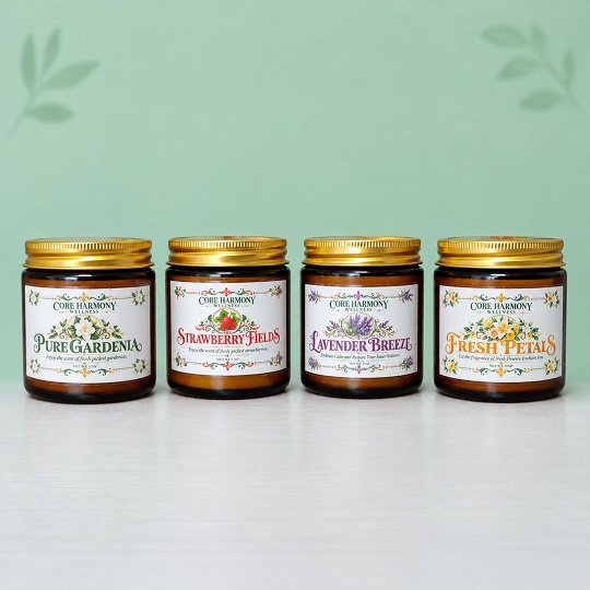 Scented Candles - Core Harmony Wellness
